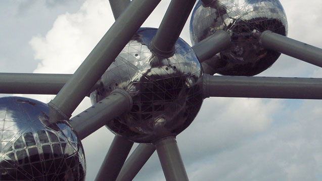creatividad inteligente, Atomium de Bruselas